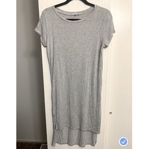Slim fit tee shirt dress